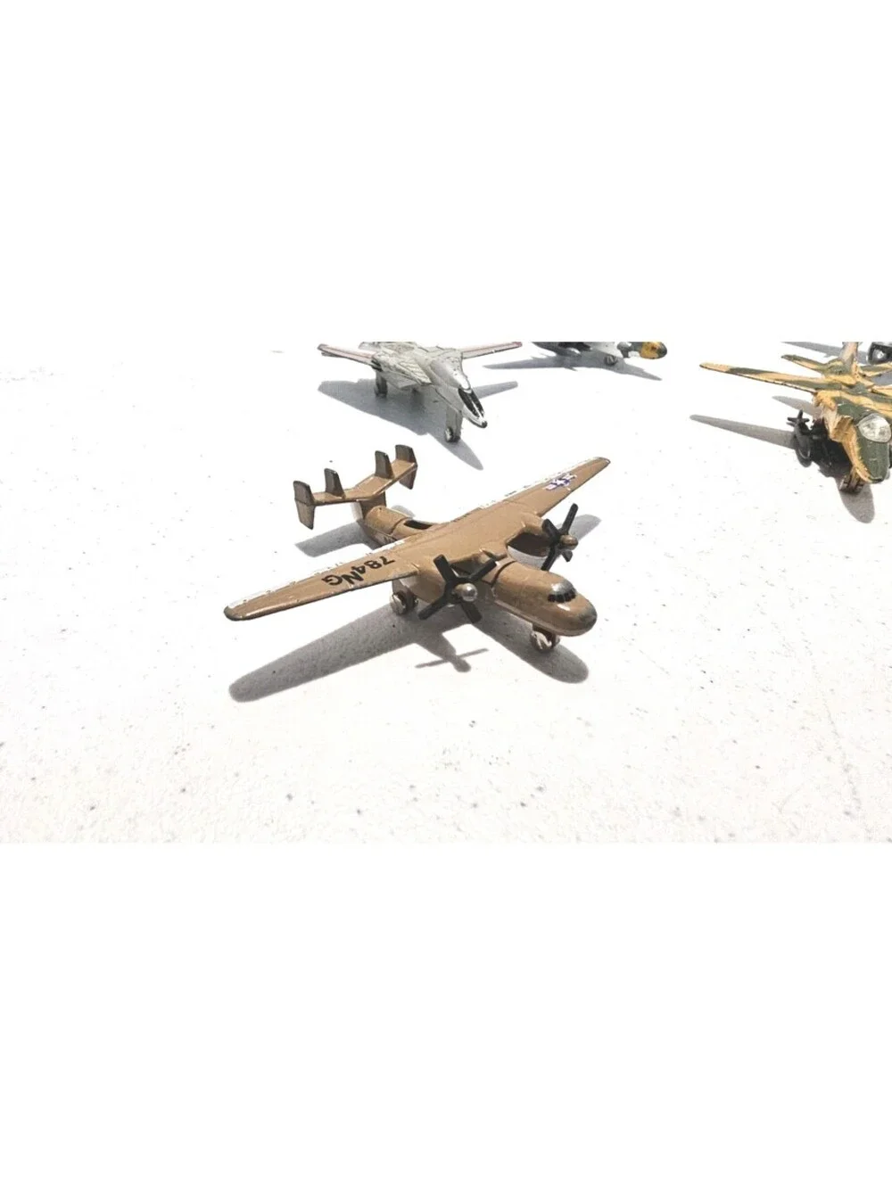 Vintage Zylmex Zee Toys Dyna-Flites Military Diecast Aircraft Lot of 7 Planes